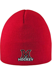 LogoFit Miami RedHawks Red Everest Mens Knit Hat