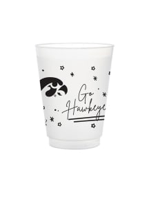 Black Iowa Hawkeyes 8pk Flex Party Reusable Disposable Cups