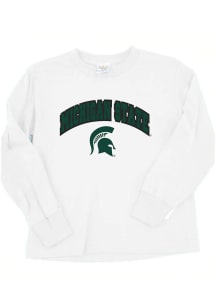 Michigan State Spartans Toddler White Arch Long Sleeve T-Shirt