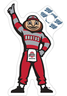 Red Ohio State Buckeyes Juniors Mascot #1 Stickers