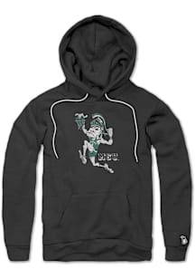 Mens Michigan State Spartans Black The Mitten State Sparty Basketball Hooded Sweatshirt