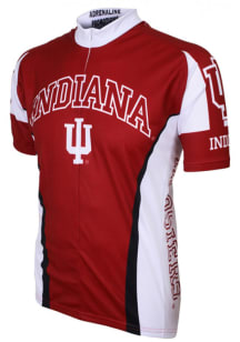 Indiana Hoosiers Mens Crimson Cycling Cycling Jersey