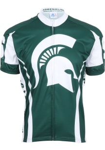 Mens Green Michigan State Spartans Cycling Cycling Jersey