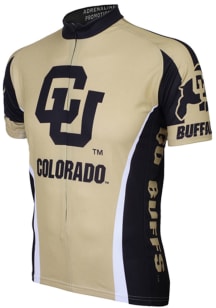 Colorado Buffaloes Mens Gold Cycling Cycling Jersey
