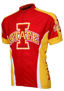Iowa State Cyclones Mens Crimson Cycling Cycling Jersey