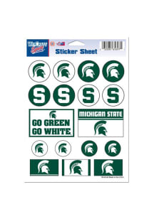 Green Michigan State Spartans 5x7 Stickers