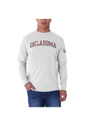 47 Oklahoma Sooners White Arch Long Sleeve Fashion T Shirt