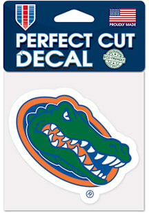 Florida Gators 4x4 Color Auto Decal - Green