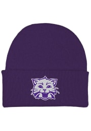 K-State Wildcats Purple Lil Logo Newborn Knit Hat