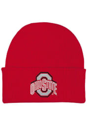 Ohio State Buckeyes Red Infant Cuffed Newborn Knit Hat