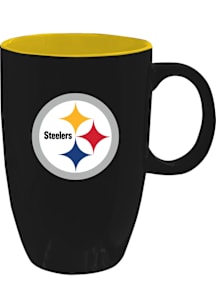 Pittsburgh Steelers Tall Ceramic Mug - Black