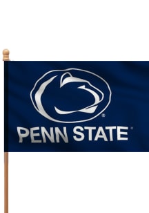 Penn State Nittany Lions 3x5 Navy Sleeve Silk Screen Sleeve