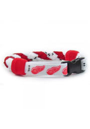 Detroit Red Wings Hockey Lace Mens Bracelet