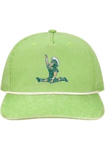 Gymnastics Sparty Skully Michigan State Spartans Mens Snapback - Green