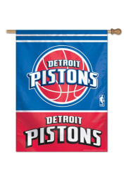 Detroit Pistons 27x37 Silk Screen Sleeve Banner