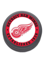 Detroit Red Wings Team Logo Hockey Puck