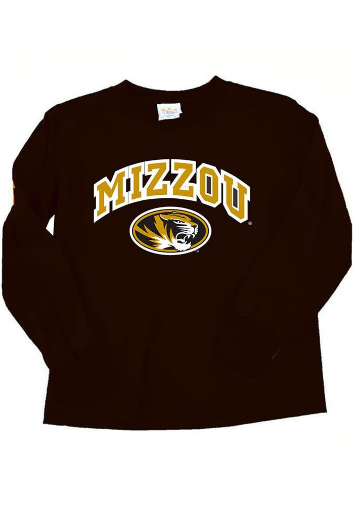 Mizzou Tigers Tigers Toddler Black Arch Long Sleeve Tee