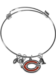 Chicago Bears Charm Bangle Womens Bracelet