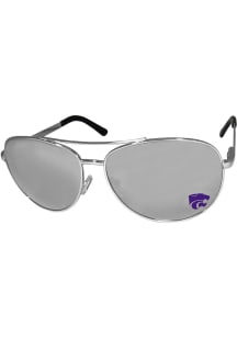 K-State Wildcats Aviator Womens Sunglasses