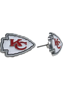 Kansas City Chiefs Logo Post Womens Earrings
