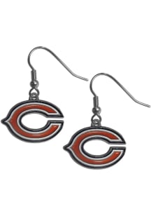Chicago Bears Logo Dangler Womens Earrings