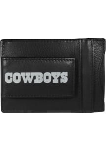 Dallas Cowboys Logo Leather Mens Money Clip