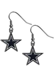 Dallas Cowboys Logo Dangler Womens Earrings