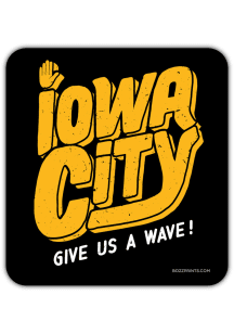 Bozz Prints Iowa Iowa City Wave Magnet