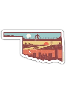 Oklahoma Oklahoma Layers Stickers