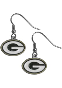 Green Bay Packers Dangle Womens Earrings