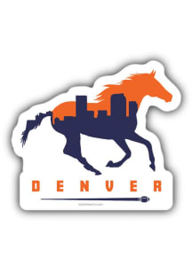 Bozz Prints Denver Football Magnet