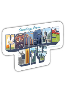Bozz Prints Kansas City Greetings Magnet