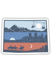 Colorado Layers Design Stickers