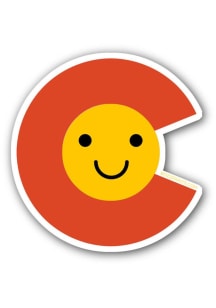 Colorado Smiley Face Stickers