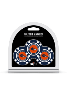 UTSA Roadrunners Poker Chip 3 Pack Golf Ball Marker