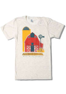 Bozz Prints Kansas Oatmeal Made in the Midwest Short Sleeve T Shirt