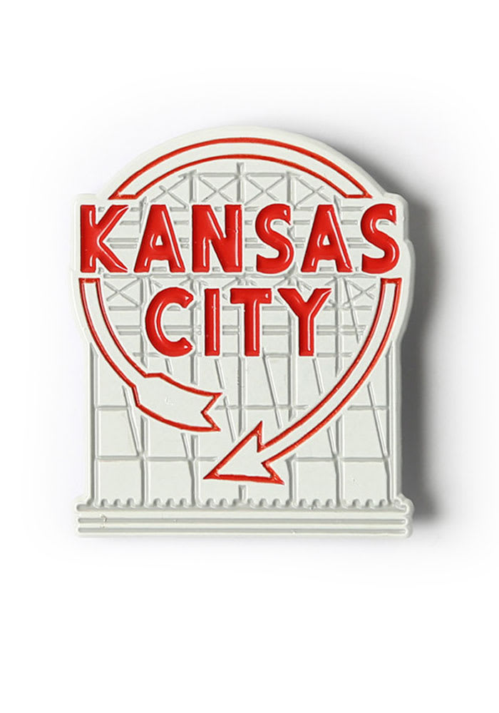 Bozz Prints Kansas City Souvenir Kansas City Auto Pin