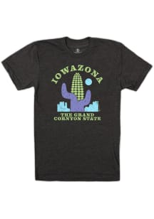 Bozz Prints Iowa Black Iowazona Short Sleeve Fashion T Shirt