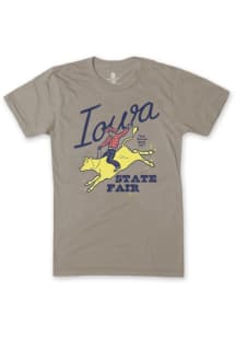 Bozz Prints Iowa Grey State Fair Short Sleeve Fashion T Shirt