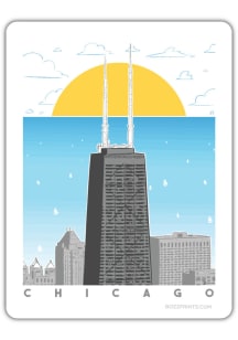 Bozz Prints Chicago Lakeview Magnet
