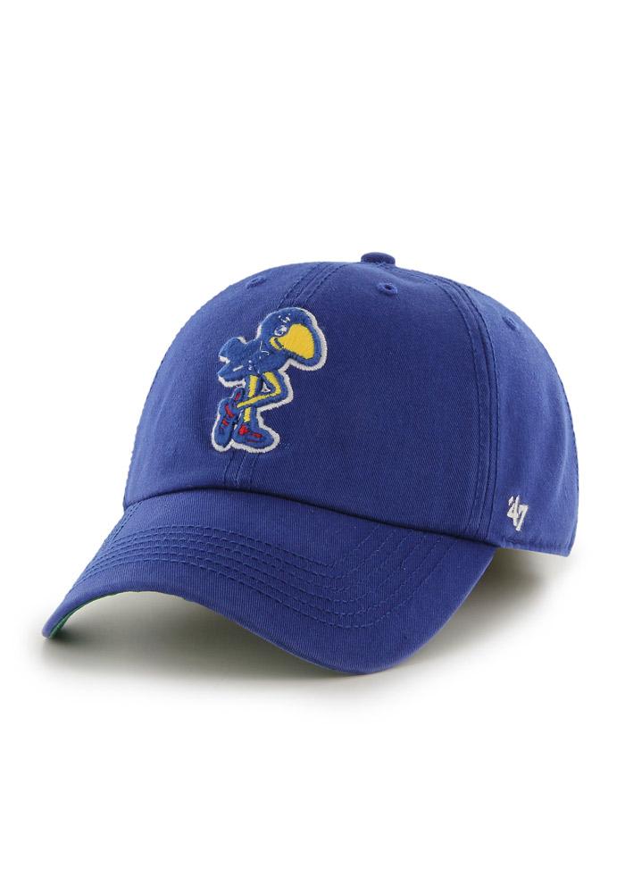 47 Kansas Jayhawks Mens Blue 47 Franchise Fitted Hat