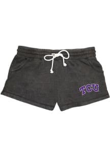TCU Horned Frogs Womens Charcoal Rally Shorts