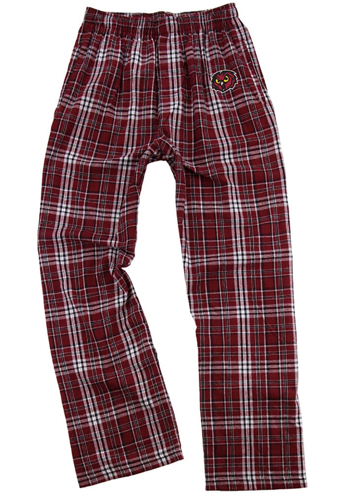 Temple Owls Youth Red Team Flannel Sleep Pants