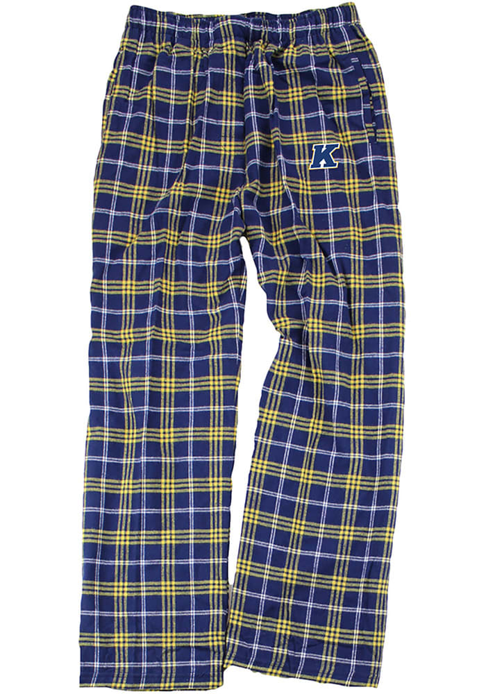Kent State Golden Flashes Mens Navy Blue Classic Sleep Pants