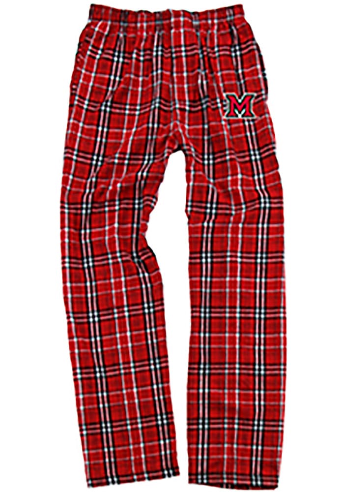 Men's Calgary Flames Concepts Sport Red/Black Takeaway Plaid Flannel Pants