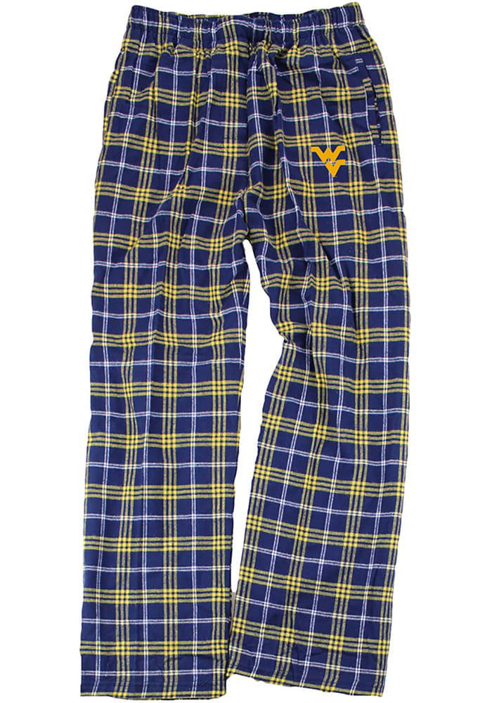 West Virginia Mountaineers Men's Supreme Navy Pajama Pants
