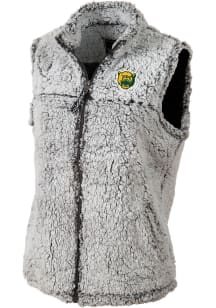 Baylor Bears Womens Grey Sherpa Vest