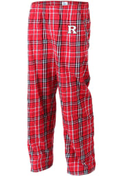Rutgers Scarlet Knights Mens Red Flannel Sleep Pants
