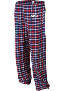 SMU Mustangs Mens Red Flannel Sleep Pants