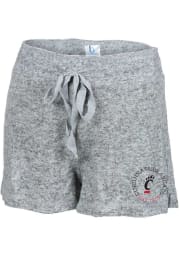 Cincinnati Bearcats Womens Grey Cuddle Shorts
